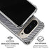 Silver Carbon Fiber Specialty Texture Material Pixel 9/9 Pro Clear Case